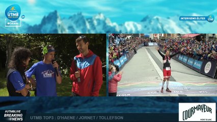 UTMB® 2017 - Interview François D'HAENE (Winner)