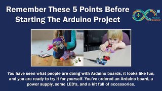 5 Things to Know Before Starting Arduino Project