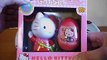 Hello Kitty Gift Set #1 Surprise Egg - Toys - Candy - Stickers Unboxing - Huevo Sorpresa ハ