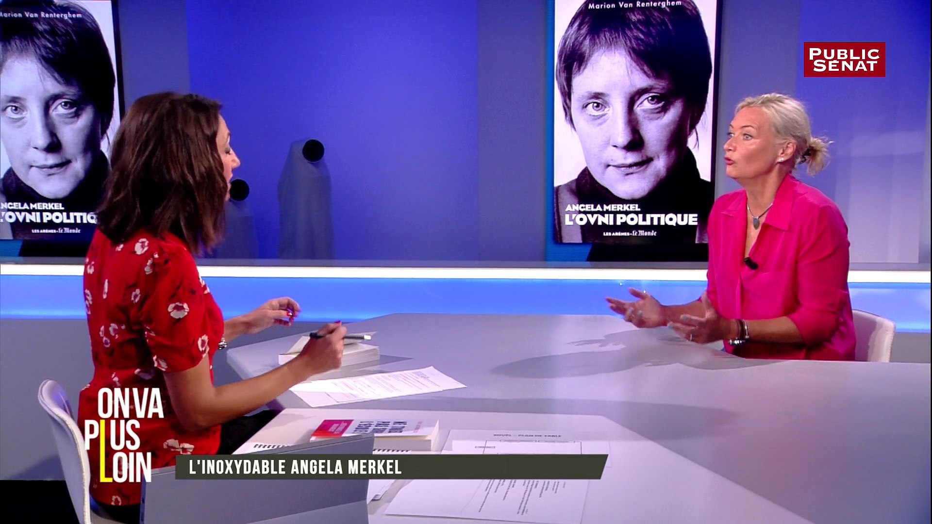 OVPL Entretien intégral du grand reporter Marion Van Renterghem à propos  d'Angela Merkel - Vidéo Dailymotion