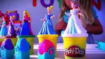 Disney Princess Castle Surprise Toys Blind Bags & Surprise Eggs   Frozen Elsa, Cinderella,