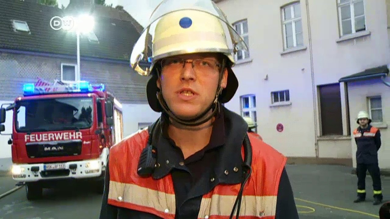 Syrer bei der feuerwehr: integriert, aber ohne arbeit | dw nachrichten