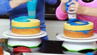 HOW TO MAKE A FROZEN PRINCESS CAKE - NERDY NUMMIES