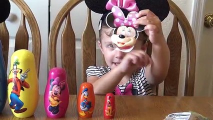 Tasses toqué souris imbrication Pluton empilage Mickey clubhouse surprise disney minnie donald bab