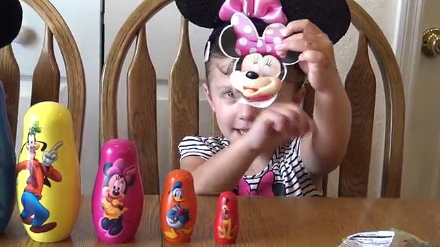 Tasses toqué souris imbrication Pluton empilage Mickey clubhouse surprise disney minnie donald bab