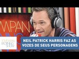 Sensacional! Neil Patrick Harris faz as vozes de seus personagens de nova série