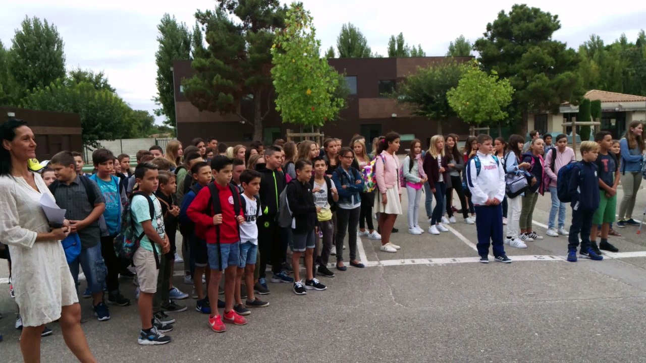 Rentrée 2017 - Collège Glanum St Rémy de Provence- Académie d'Aix Marseille