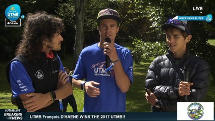UTMB® 2017 - Interview Xavier THEVENARD (4th)