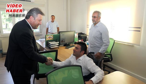 (5 Eylül 2017) BAŞKAN PALANCIOĞLU, PERSONELLE BAYRAMLAŞTI