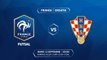 Mardi 12 Septembre à 20h30 : France - Croatie - Barrages Euro 2018 Futsal