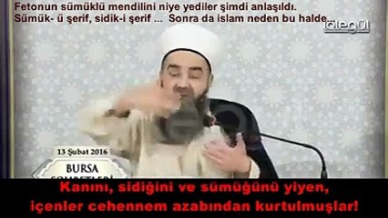 Fetönünün sümüklü mendilini yiyenler şimdi anlaşılıyor