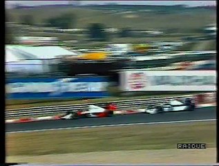 Gran Premio d'Ungheria 1990: Sorpasso di A. Senna ad Alesi