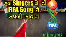 Mika Singh, Shaan & Sunidhi Chauhan sung FIFA  song । FilmiBeat