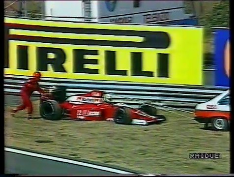 Gran Premio d'Ungheria 1990: Intervista a Giuseppe Lucchini e ritiro di De Cesaris
