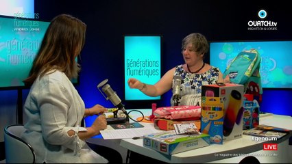 Générations Numériques S04E34 : C'est la rentrée, on prépare les cartables !