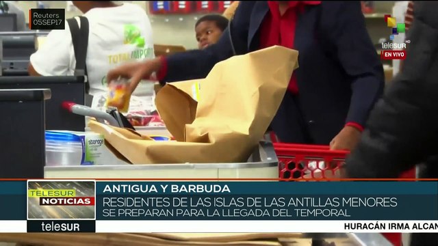 Antillas menores se preparan para la llegada del temporal