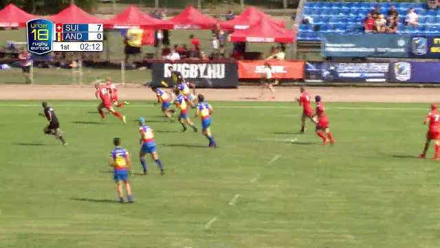 RUGBY EUROPE U18 SEVENS TROPHY 2017 - SWITZERLAND / ANDORRA - ESZTERGOM 2017