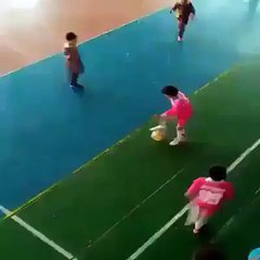 Cristiano Ronaldo's son PLAYING FOOTBALL - AMAZING SKILLS and GOAL