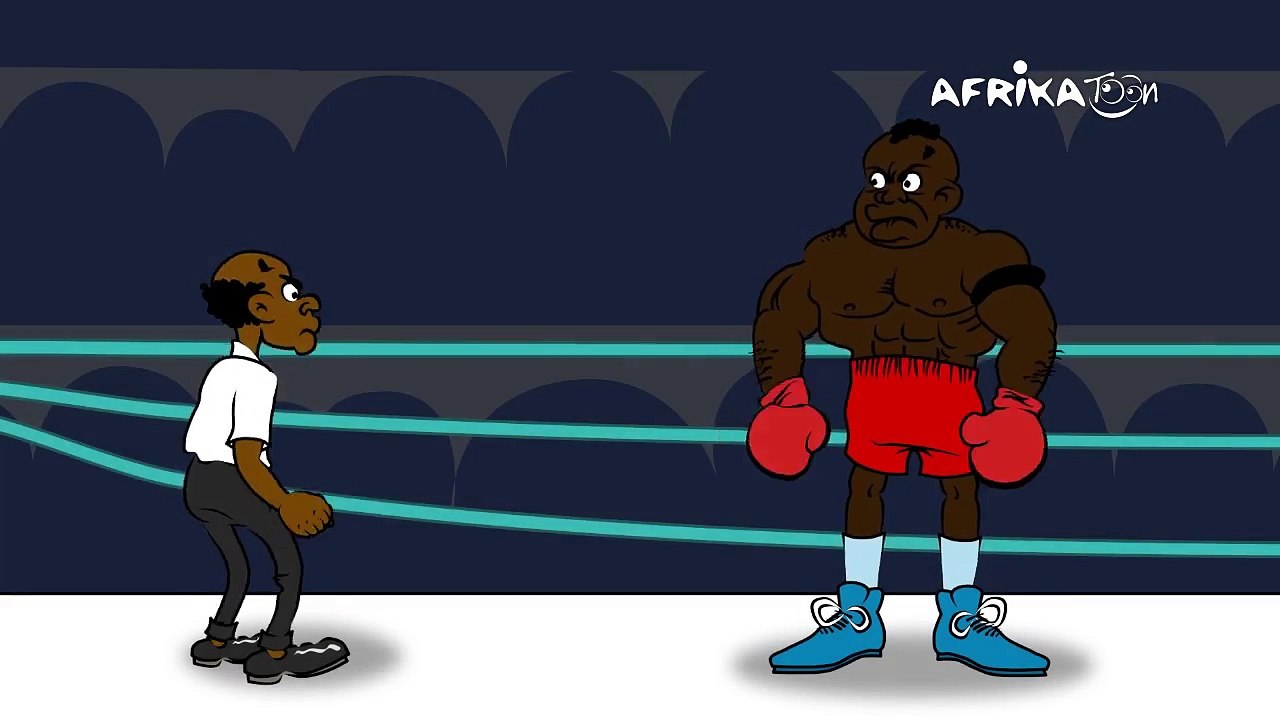 Le combat de boxe - LA BLAGUE DU JOUR