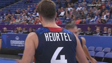 Euro Basket Masculin 2017 - Le panier avec la faute magnifique d'Heurtel !