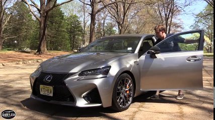 2017 Lexus GS F- Start Up, Road Test & In Depth Review Saabkyle04