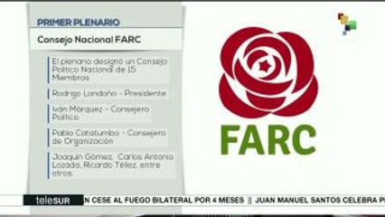 Timochenko electo como presidente del partido político FARC