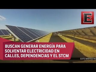 Salomón Chertorivski y el proyecto de energía renovable en CDMX