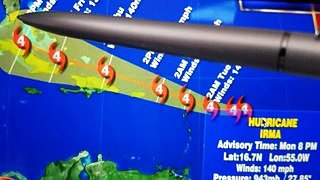 A NEWS UPDATE Hurricane Irma Collision Course With America