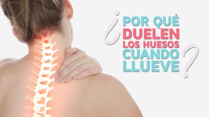 ¿Por qué duelen los huesos cuando va a llover? ☠️