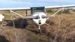 Çorlu'da Havada Arızalanan Pervaneli Uçak, Tarlaya Zorunlu İniş Yaptı