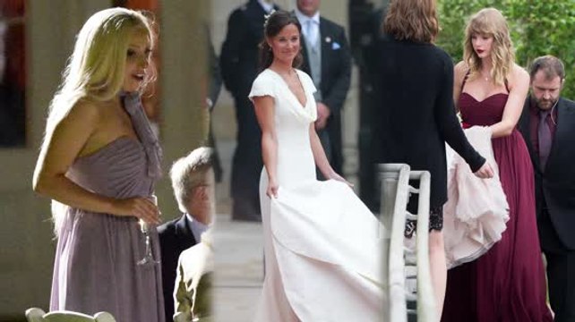 Taylor Swift, Pippa Middleton & Lady Gaga Are Celebrity Bridesmaids!