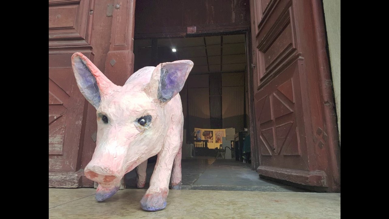 C.Penin, F.Favre,C.M.Guirkinger,C.Borot exposent à la Chapelle Vaugelas