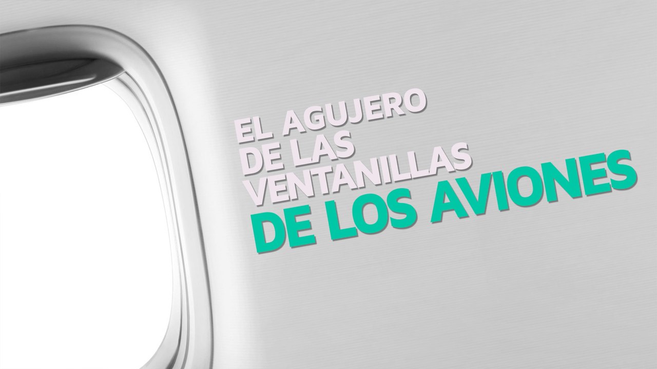 ¿Por qué las ventanillas del avión tienen un agujero? ✈️