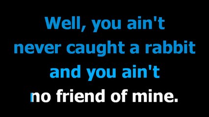 Download Video: Hound dog -  Elvis Presley  - Karaoke  - Lyrics