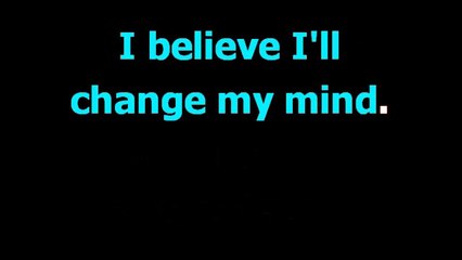 I'm so glad i'm living  - Elvis Presley  - Karaoke  - Lyrics