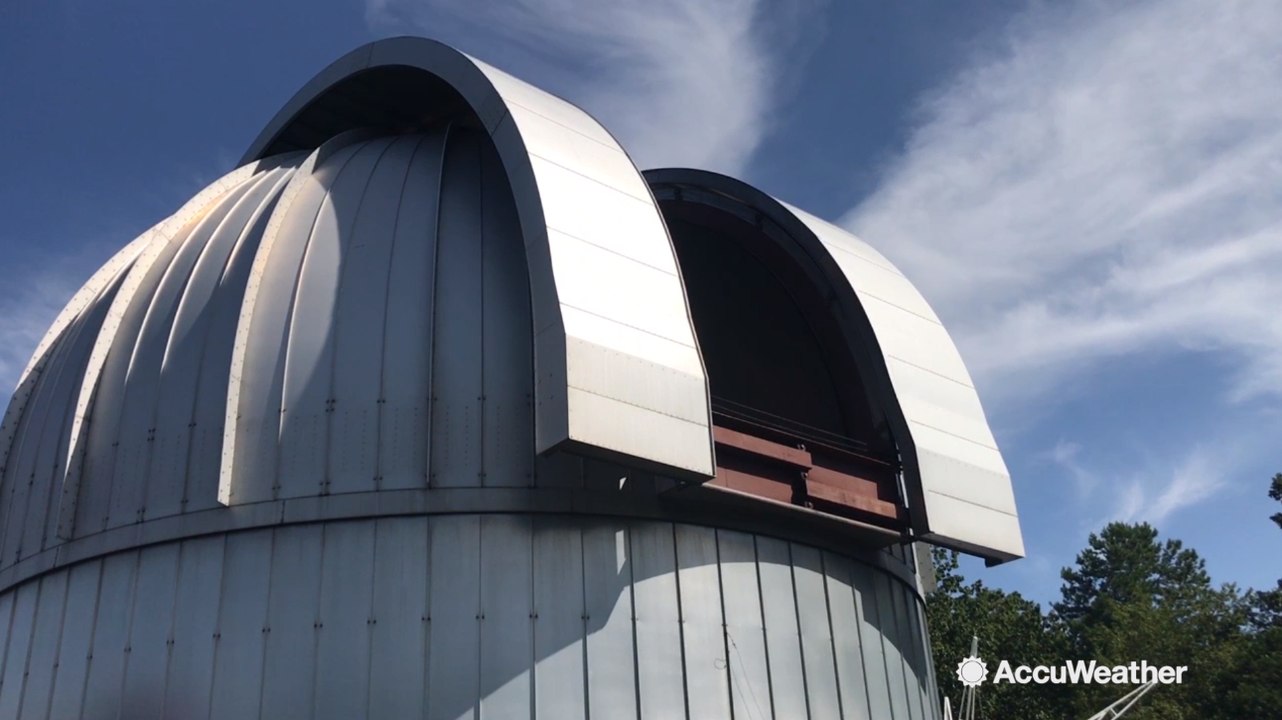 Reed Timmer visits Roper Mountain Science Center’s Charles E. Daniel Observatory