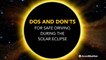What to do if you're driving during the solar eclipse