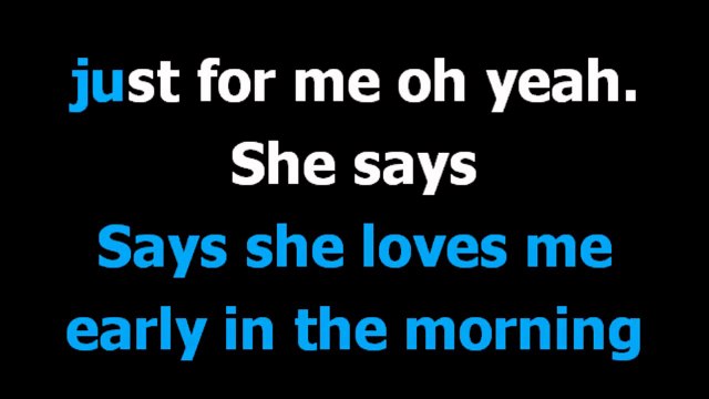 i've got a woman - Elvis Presley - Karaoke - Lyrics