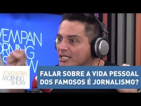 Leo Dias: Falar sobre a vida pessoal das celebridades é jornalismo? Pra mim, é! | Morning Show