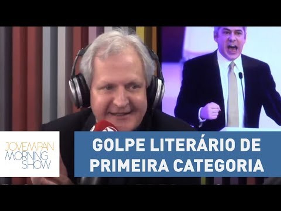 Augusto Nunes: "José Sócrates e Lula protagonizaram um golpe literário de primeira categoria."