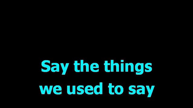 Make the world go away - Elvis Presley - Karaoke - Lyrics