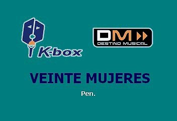 Lupillo Rivera - Veinte mujeres (Karaoke)