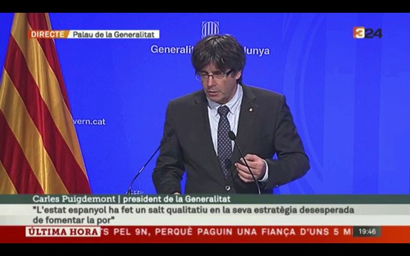 Puigdemont i Junqueras sobre els nous encausats pel 9-N: 'Si els toquen a ells, ens toquen a tots'