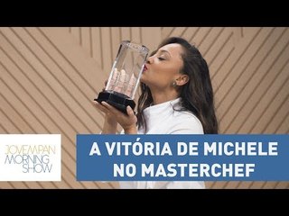 Vinicius: "A vitória de Michele no Masterchef foi a vitória da humildade"