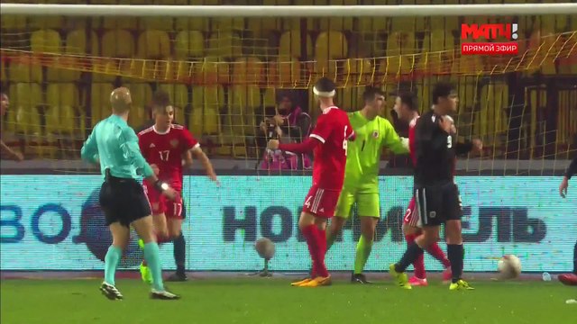 All Goals UEFA Euro U21 Qual. Group 7 - 05.09.2017 Russia U21 3-0 Gibraltar U21