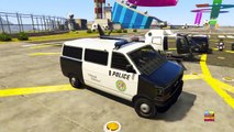 police vehicles | cop car games | gaming videos  | learn vehicles | kids videos by Kids Channel