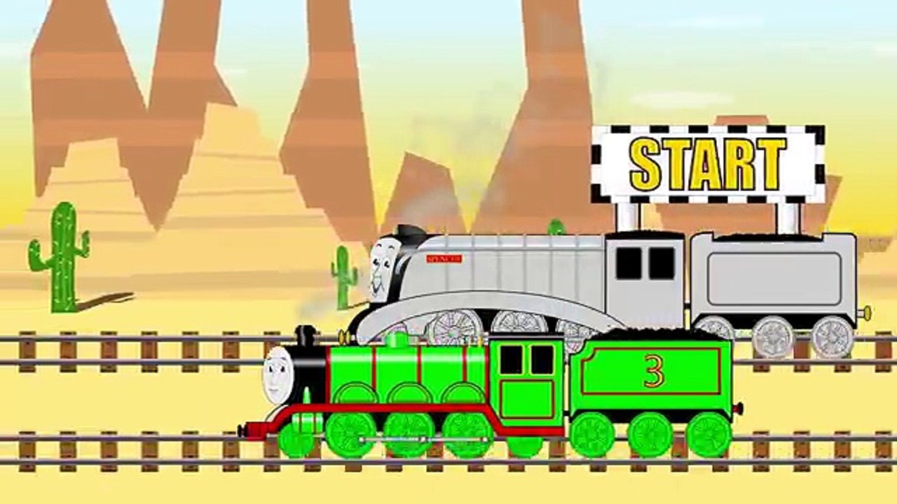 Pour enfants jouet les trains contre Gordon Henry Thomas course danimation jouets