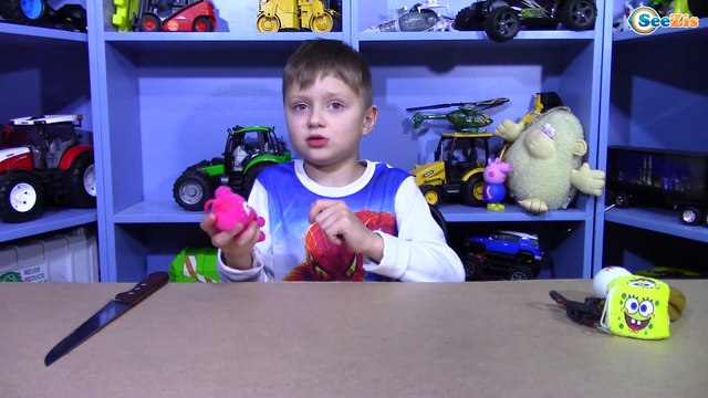 РАЗРЕЗАЕМ ИГРУШКИ КАКАШКИ ИЗ ПЛАСТИЛИНА Детские Приколы Видео для Детей КАКАШКИ PRANK