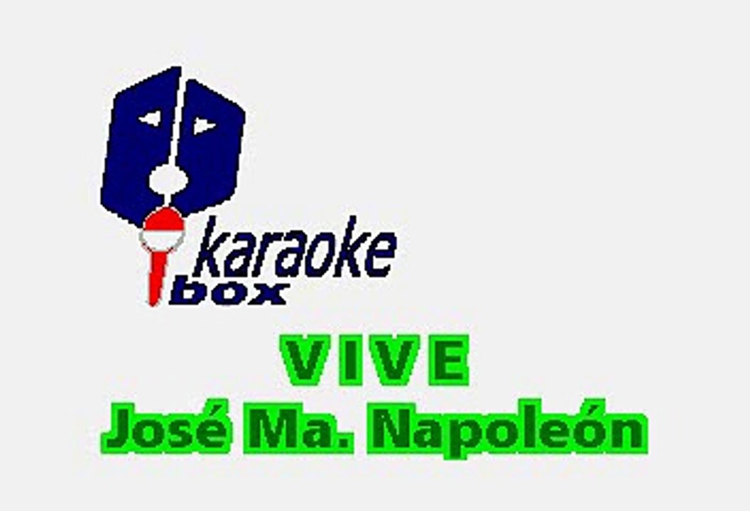 Vive - Napoleón (Karaoke)