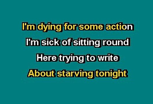 Bruce Springsteen - Dancing in the dark (Karaoke)